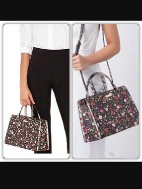 Kate Spade-Laurel Way Reese Floral  Satchel-Croasbody Bag 🌺🥀